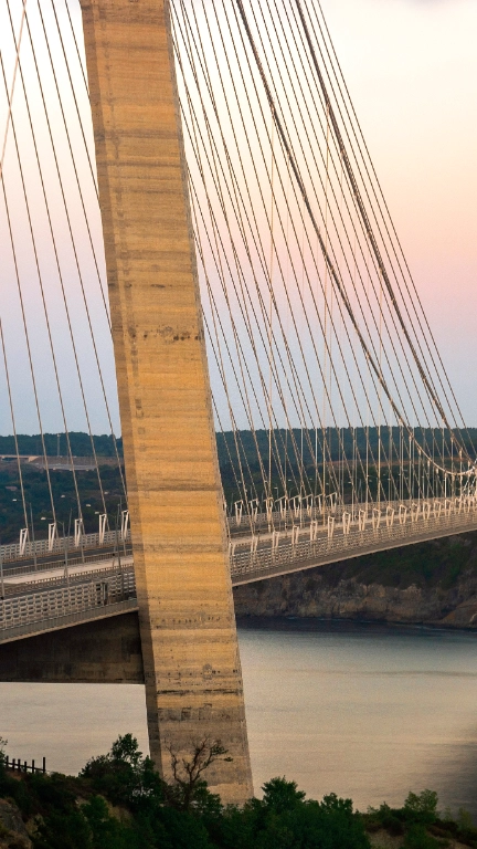 Bosporus bridge Istanbul
