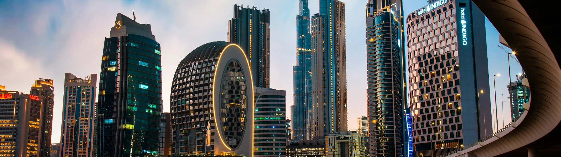 Dubai skyline UAE